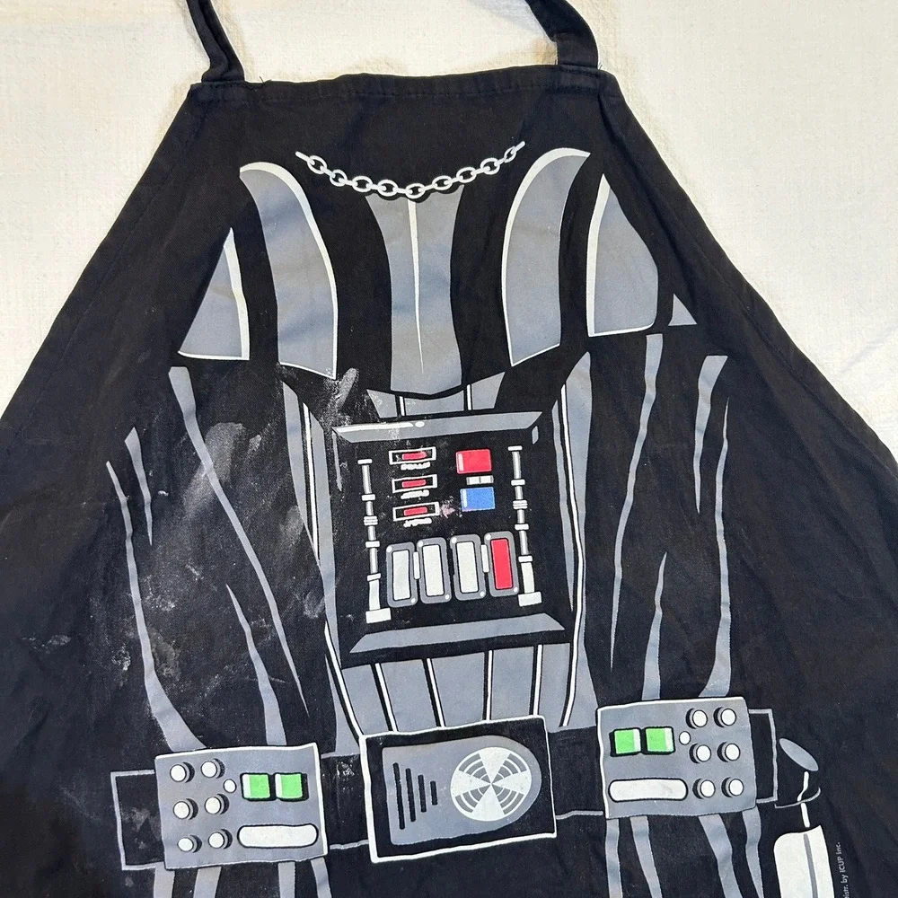 Lot of 2 Disney Aprons Mickey Mouse & Star Wars Darth Vader Apron